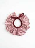 Cuello Rayas Burdeos