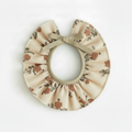 Cuello Bambula Flores Teja