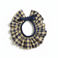 Cuello Vichy Azul y Verde