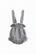 Ranita Vichy Gris y Blanco