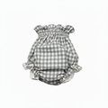 Braguita Vichy Gris y Blanco